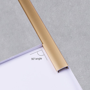 Tùy chỉnh trang trí nhôm U hình dạng gạch TRIM cho sàn chuyển tiếp tường viền bảo vệ - Product Image 6
