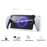 Verre trempé de protection pour portail Play Station pour ps5 lecteur à distance écran anti-rayures Film de protection verre