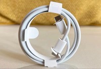 Cable USB C a C con Trenzado de Nailon, Carga Rápida PD de 60W, Cable de Datos Tipo C a Tipo C para iPhone 15 16 17 Pro Max