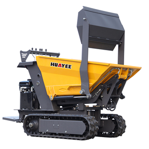 Minidumper diésel HUAYEE de 500 kg de fábrica china, pequeño dumper sobre orugas para jardín, granja y construcción - Product Image 6