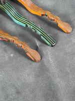 Brosse de nettoyage pour prises d'escalade, bouldering, en poils colorés, manche en bois technique, pour intérieur et extérieur, OEM