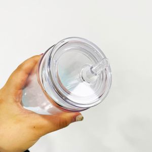 Vaso de Cerveza Sublimable de 16 oz, Vaso de Cristal con Forma de Lata, Vasos para Beber de 16 oz para Envolturas UV DTF - Product Image 3