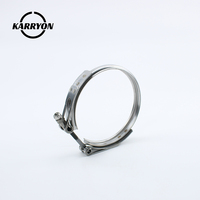 Nouvelle pince de serrage en V 3595763 pour boîtier de turbine de turbocompresseur, compatible avec le kit de réparation de turbocompresseur Cummins Holset