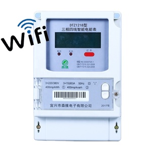 Medidor de energía inteligente inalámbrico monofásico Pantalla LCD Módulos remotos prepagos (GPRS/GSM/WiFi/LoRa WAN) <span class=keywords><strong>Corriente</strong></span> máxima de 80A - Product Image 2