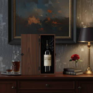 Boîte cadeau en bois carrée personnalisable, faite à la main, pour le stockage du vin et du whisky, idéale pour les travaux manuels - Product Image 5