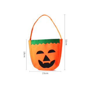 On-woven allowumpkin Tote AG con Hrick o Treat umumpkin asasket rorops allowallow Andy AG para IDS - Product Image 5