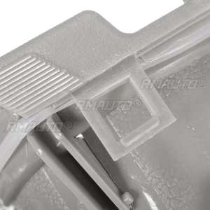 Support de rangement double trou pour console centrale avant de voiture, pour BMW Série E46 1999-2006, Noir/Gris - Product Image 6