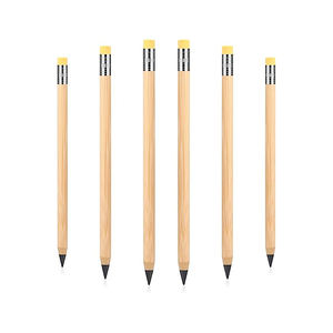 Crayon infini en plastique sans encre, réutilisable, standard, sans aiguillage, avec gommes - Product Image 1