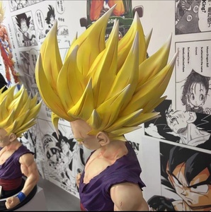 Estatua de <span class=keywords><strong>Gohan</strong></span> Super Saiyan de Dragon Ball Z a Escala 1:1 con Daños de Batalla, Figura de Anime Coleccionable de <span class=keywords><strong>Resina</strong></span> y Fibra de Vidrio para Decoración - Product Image 4