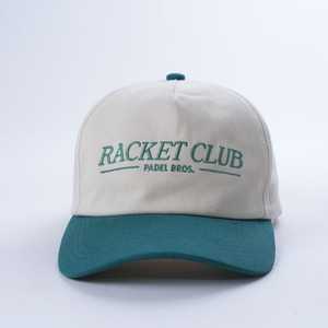 Custom Snap Back Hat Two Tone Color Bordado Logo Unstructured 5 Panel Gorras de béisbol - Product Image 2