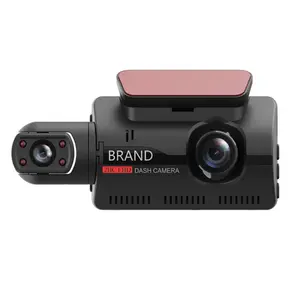 도매 A68 자동차 카메라 대시 카메라 DVR 3.5 인치 IPS 스크린 1080p 듀얼 대시 캠 전면 및 내부 wifi 자동차 블랙 박스 대시 캠