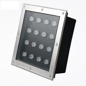 16W LED paysage pelouse étanche extérieur carré Type RVB RGBW lumière creusée pour chemin de marche - Product Image 3