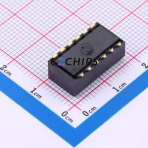 DQ-06BP DIP Switch SMD Switch ( Type: Piano Key )( Number of Switch Sections: 6 )( Lead Spacing: 2.54mm ) - Product Image 2
