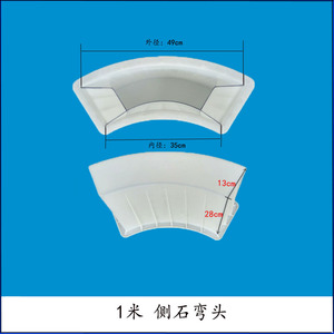 Khuôn Nhựa Để Xoay Đá Cẩm Thạch Sản Xuất Tại Trung Quốc Cho Giường Hoa Tròn Và Khuôn Nhựa Sửa Chữa Đường Cho Bê Tông - Product Image 2