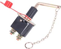 Interrupteur isolateur de batterie 300A 12-24V, interrupteur de déconnexion de batterie universel pour voitures, camping-cars, yachts, camions, interrupteur de coupure de courant en métal