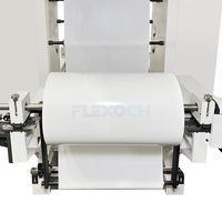 Machine d'impression flexographique 4 couleurs pour la production de films de sacs de courses en plastique et de sacs de transport pour supermarchés