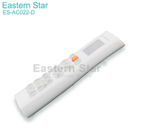 Télécommande de climatisation ES-AC022-D NOUVELLE en ABS et silicone pour LG AKB75215401 AKB74955605 Télécommande de climatisation infrarouge 18 touches