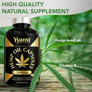 Cápsulas blandas de aceite de cáñamo de alta calidad CON VITAMINA E, APOYO INMUNITARIO, SALUD DE LA PIEL Y SALUD CARDÍACA - Product Image 3