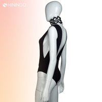 Shiningo Sexy Factory - Culotte gainante pour femme, bretelles larges, dos triangulaire, maintien léger