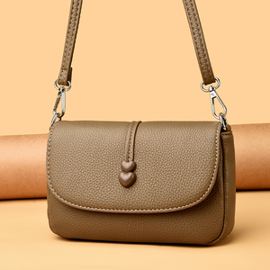 Sacs à bandoulière compacts de luxe, sacs à main en cuir PU, sacs à main à rabat, sacs à main pour femmes - Product Image 6