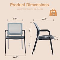 Deux ou plusieurs chaises de formation en plastique en option Tabourets de bar pliables pour les tests de salle de réunion et la formation d'étude