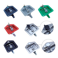 RPL014B Serrure de boîte à outils pour remorques de bateaux et camions, serrure à poignée en T, accessoires de contrôle de cargaison, accessoires pour VR et camions