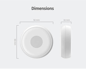 {Fabricante} Botón Zigbee Todo en Uno para Alerta de Emergencia SOS, Timbre Inteligente y Interruptor Inalámbrico - Product Image 6