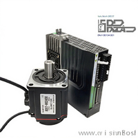 Kit de moteur servo 750W 80ST-M02430 monophasé AC220V 2.39Nm 3000rpm à montage par bride pour machines CNC