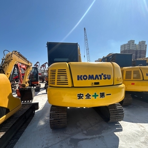 Mini-excavatrice Komatsu pc70 neuve à 90 %, excavatrice sur chenilles hydraulique d'occasion de 6,5 t, modèles pc30, pc60, pc130 en stock - Product Image 6