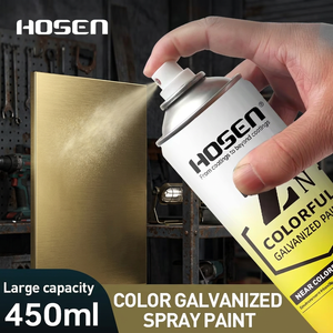 HOSEN Coloré Or Galvanisation Peinture En Aérosol Peinture En Aérosol Anti-corrosion Revêtement Galvanisé - Product Image 6