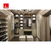 Allandcabinet Armoire de style moderne en bois massif avec porte battante pour appartement