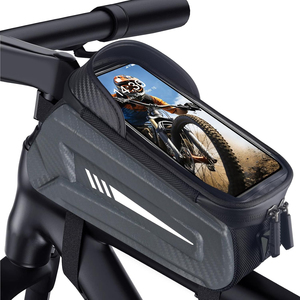 กระเป๋าใส่โทรศัพท์สำหรับจักรยานกันน้ำอุปกรณ์เสริมจักรยานกลางแจ้งพร้อมจอโทรศัพท์มือถือกระเป๋าใส่จักรยานแบบสัมผัส - Product Image 1
