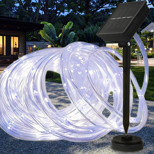 Guirnalda de Luces Solares Multifuncionales de 7 Metros con Cable de Cobre, para Fiestas, Patios, Uso en Exteriores, Decoración Navideña Impermeable - Product Image 6