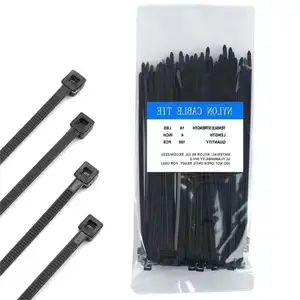 Free samples provided, full sizes nylon cable zip ties manufacturer, high quality self-locking plastic fastener