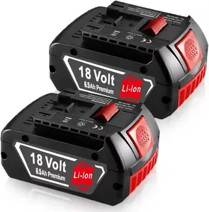 Batterie au lithium-ion de remplacement 9.0Ah MAX Boschs 18V outil électrique pour 20V/60V/120V DCB606 DCB609