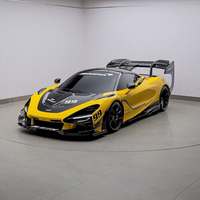 Kit carrosserie avant en fibre de carbone sèche style Senna GTR pour McLaren 720S amélioré