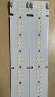 Carte PCB LED 50W 48V LM301H EVO Spectre Complet Blanc Menthe, Construction en Aluminium, Application Fleurissement, CRI 80, 250-350 PPFD, Dimmable