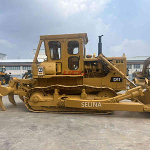 Topadora Usada Caterpillar Cat D7G D7 con Cabrestante - Product Image 3