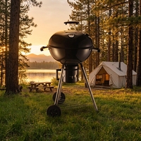 Barbecues au charbon de bois multifonctionnels de qualité supérieure pour usage domestique, idéaux pour les fêtes de famille en jardin, avec chariot – Vente en gros directe usine