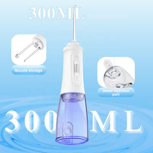 <span class=keywords><strong>Hydropulseur</strong></span> dentaire haut de gamme rechargeable à pression variable progressive, 1800 ppm, 4 buses, réservoir amovible de 300 ml, pour dents et <span class=keywords><strong>gencives</strong></span> <span class=keywords><strong>sensibles</strong></span> - Product Image 5
