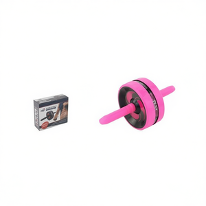 Roue simple de 18 cm pour AB Roller Wheel en couleur rose - Product Image 1