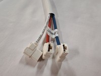 Cavo del compressore del condizionatore d'aria domestico ad alta potenza isolamento in PVC conduttore di rame connettore terminale di alimentazione elettronica
