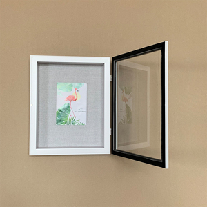 <span class=keywords><strong>Cadre</strong></span> <span class=keywords><strong>photo</strong></span> 3D creux à ouverture frontale, <span class=keywords><strong>cadre</strong></span> de table DIY pour spécimens, <span class=keywords><strong>cadre</strong></span> boîte à ombre épaissi fait main - Product Image 4
