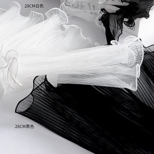 Hilo ondulado Overlock de doble cara, embalaje de regalo de flores, hilo de malla, tienda de flores, materiales de embalaje y suministros, hilo de malla - Product Image 2