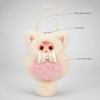 Porte-clés en peluche de collection, figurine mouton mignonne, boîte mystère surprise, jouet cadeau pour filles, personnalisable OEM