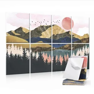 Acoustic Panels Self-adhesive Sound Proofing Padding Decorative Sound Absorbing Boards for Home or Office