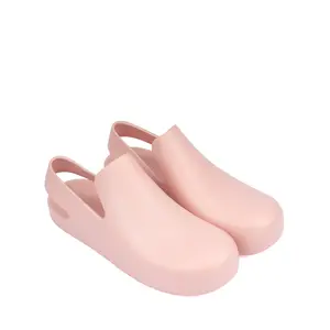 Pantoufles plates en PVC EVA pour filles, marque personnalisée, simples et légères, sandales d'extérieur, chaussures d'infirmière, sabots de jardin EVA pour femmes