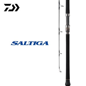 Canne à pêche Daiwa Saltiga C Jigging Lure, action moyenne rapide, pour la pêche en mer depuis bateau, guides SIC noirs, série 21 - Product Image 5