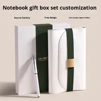 Carnet en papier Dupont, écologique, couverture souple, sangle, célébrité d'Internet, luxe léger, 100 feuilles, coffret cadeau personnalisé
