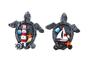 Logotipo personalizado Polyresin Nevera Imán Palmera 3D Imán Pegatinas para Playa Recuerdo Regalos (Huella, <span class=keywords><strong>Tortuga</strong></span> Marina, Velero) - Product Image 3